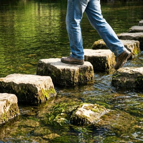 צעדים על אבני נחל